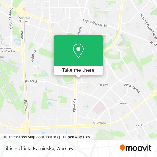 ibis Elżbieta Kamińska map