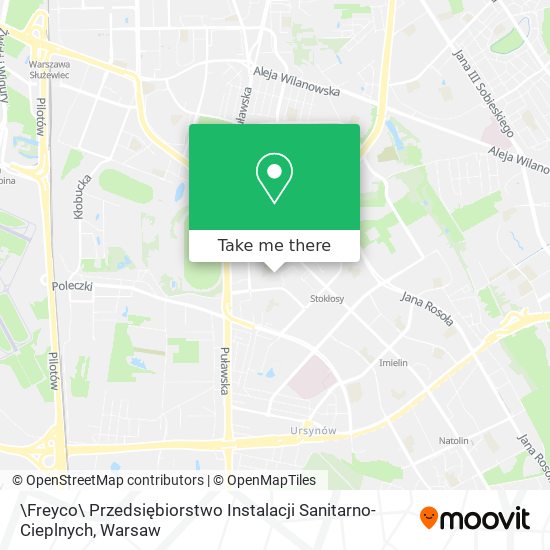 \Freyco\ Przedsiębiorstwo Instalacji Sanitarno-Cieplnych map