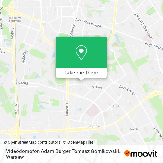 Videodomofon Adam Burger Tomasz Górnikowski map