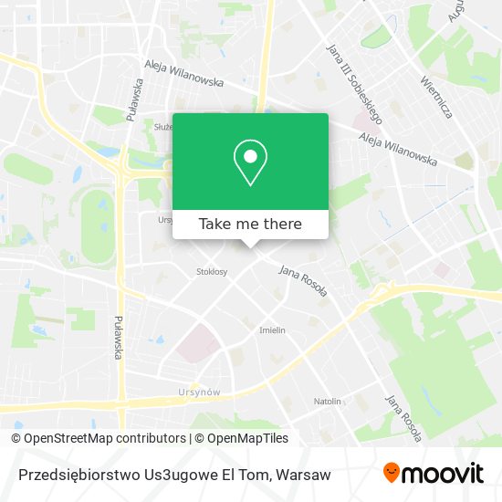 Przedsiębiorstwo Us3ugowe El Tom map