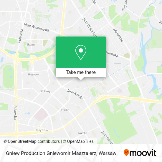 Gniew Production Gniewomir Masztalerz map