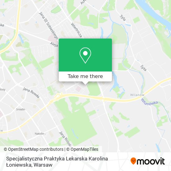 Specjalistyczna Praktyka Lekarska Karolina Łoniewska map