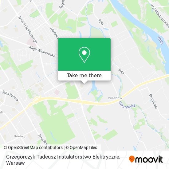 Карта Grzegorczyk Tadeusz Instalatorstwo Elektryczne