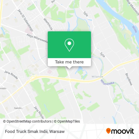 Food Truck Smak Indii map