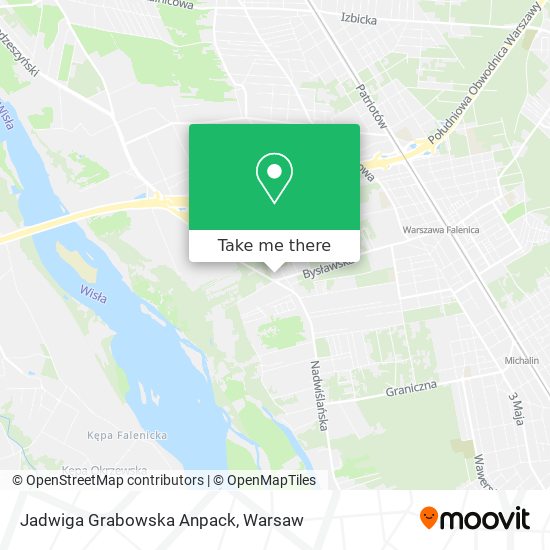 Jadwiga Grabowska Anpack map