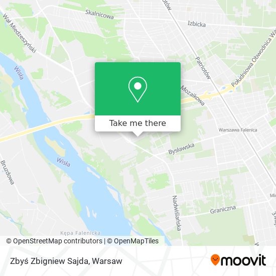 Zbyś Zbigniew Sajda map