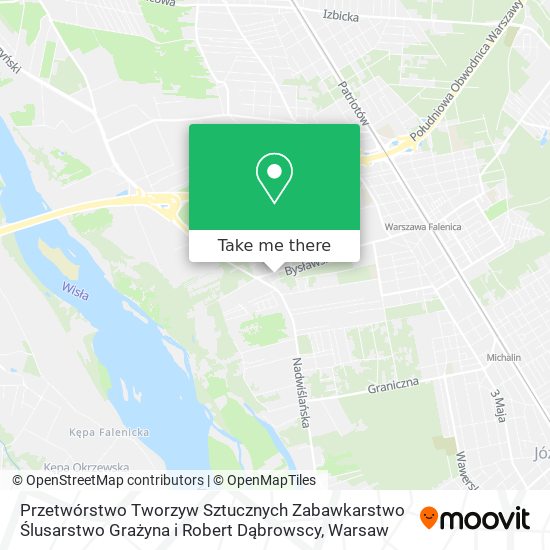 Przetwórstwo Tworzyw Sztucznych Zabawkarstwo Ślusarstwo Grażyna i Robert Dąbrowscy map