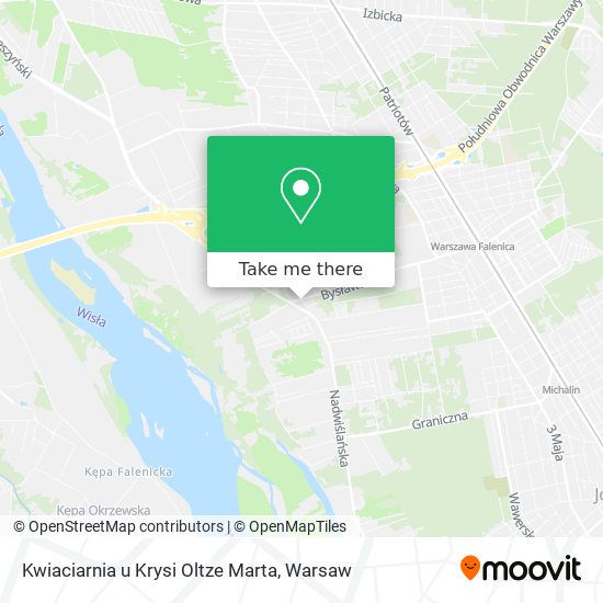 Kwiaciarnia u Krysi Oltze Marta map