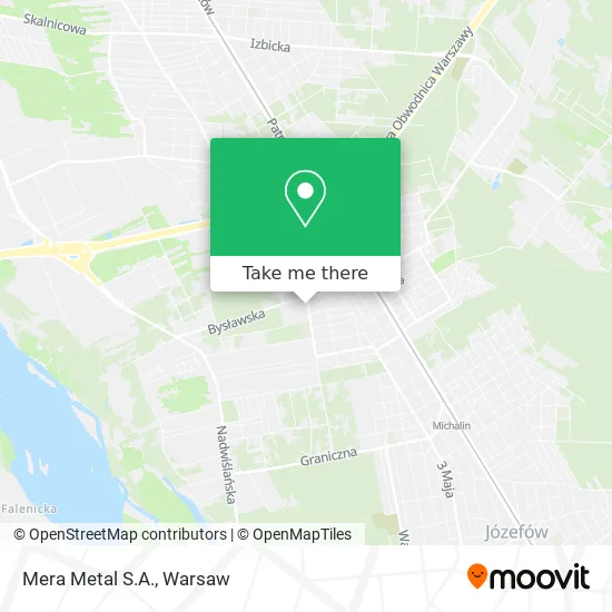 Карта Mera Metal S.A.