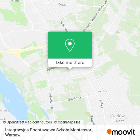 Integracyjna Podstawowa Szkoła Montessori map