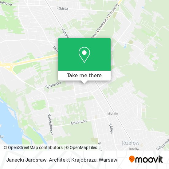 Janecki Jarosław. Architekt Krajobrazu map