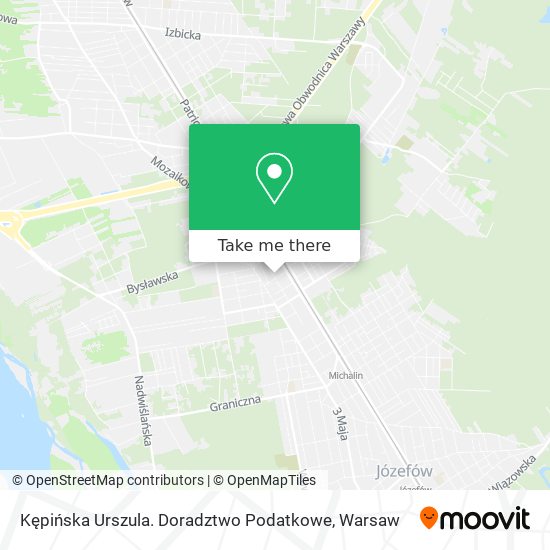 Kępińska Urszula. Doradztwo Podatkowe map