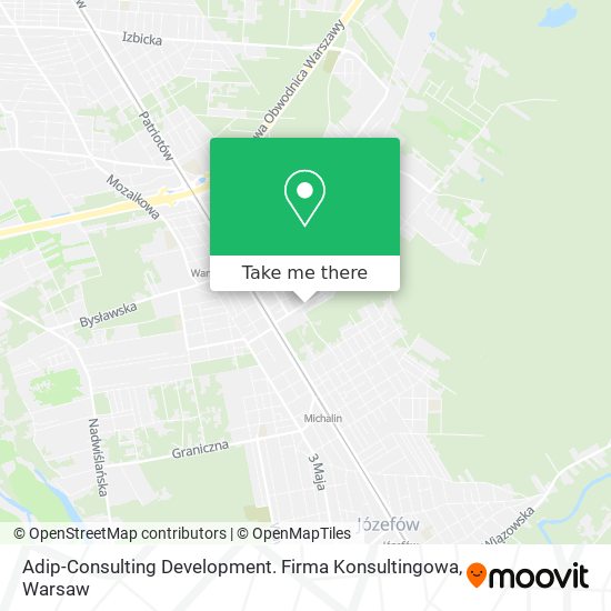 Adip-Consulting Development. Firma Konsultingowa map