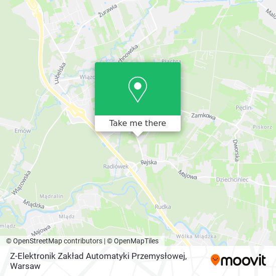 Z-Elektronik Zakład Automatyki Przemysłowej map