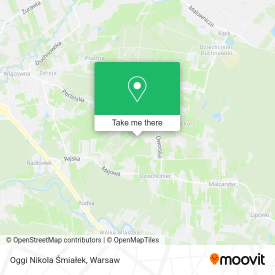 Oggi Nikola Śmiałek map