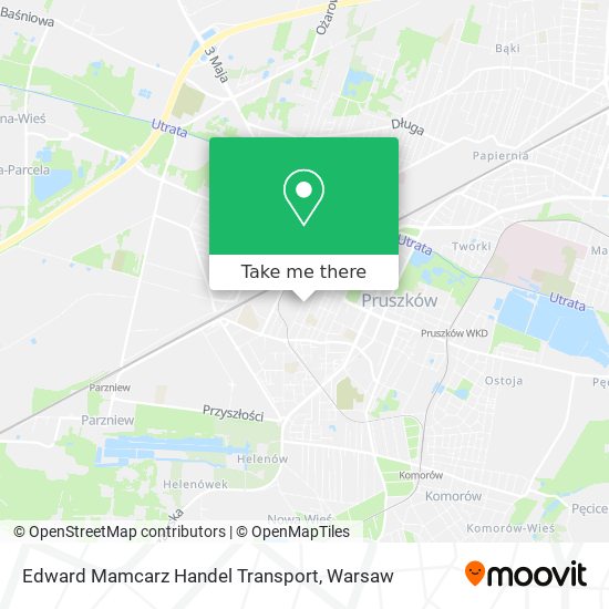 Edward Mamcarz Handel Transport map