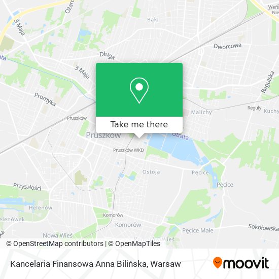 Kancelaria Finansowa Anna Bilińska map