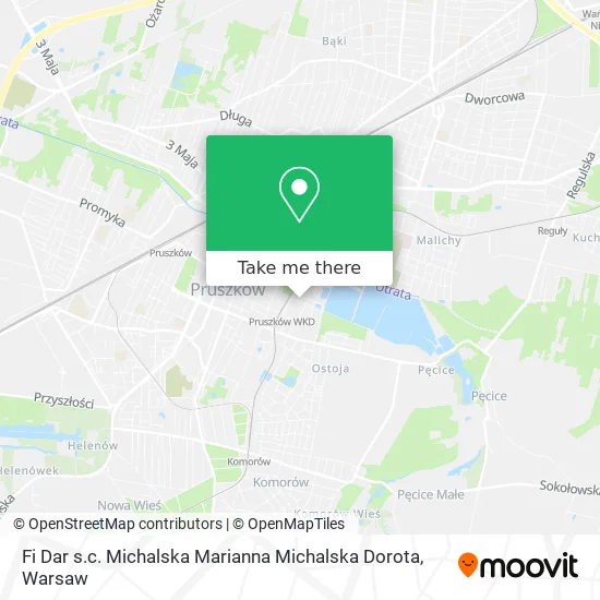 Карта Fi Dar s.c. Michalska Marianna Michalska Dorota