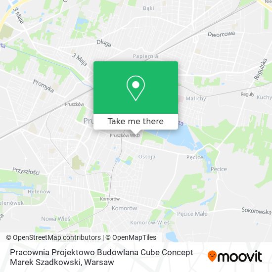 Pracownia Projektowo Budowlana Cube Concept Marek Szadkowski map