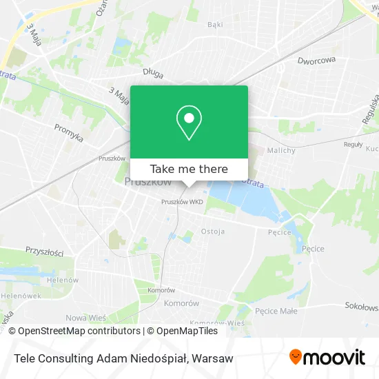 Карта Tele Consulting Adam Niedośpiał
