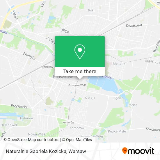 Карта Naturalnie Gabriela Kozicka