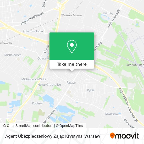 Agent Ubezpieczeniowy Zając Krystyna map