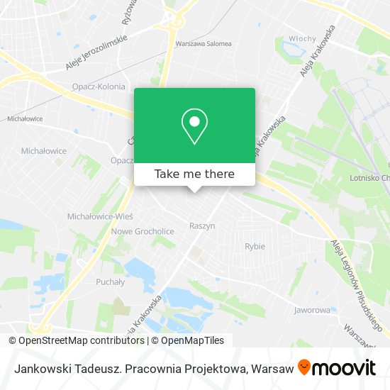 Jankowski Tadeusz. Pracownia Projektowa map