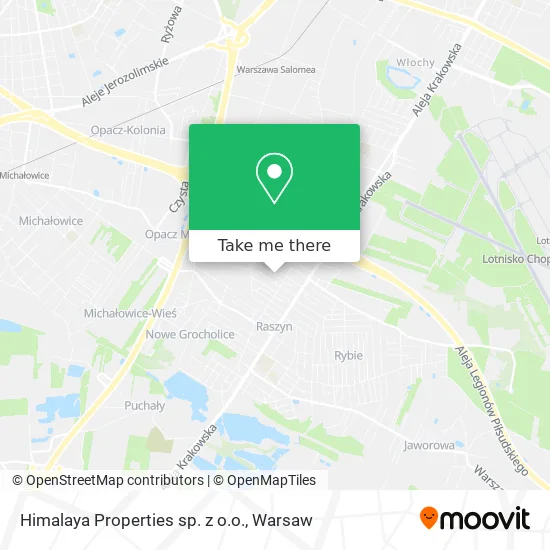 Карта Himalaya Properties sp. z o.o.