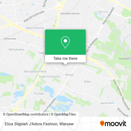 Eliza Stępień J'Adore Fashion map