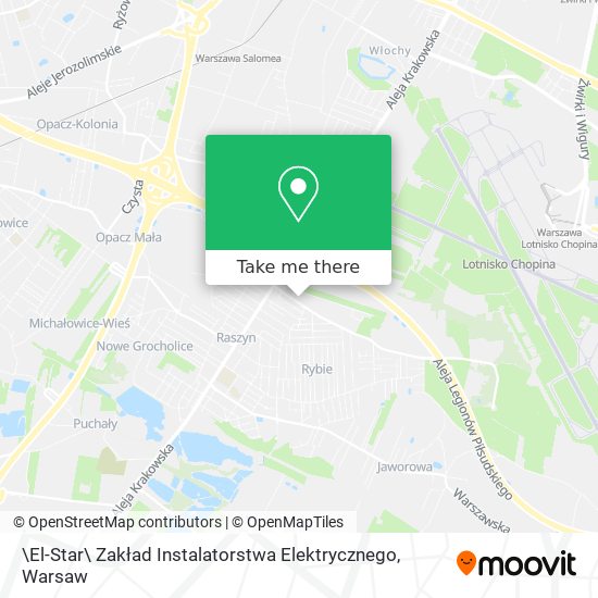 \El-Star\ Zakład Instalatorstwa Elektrycznego map