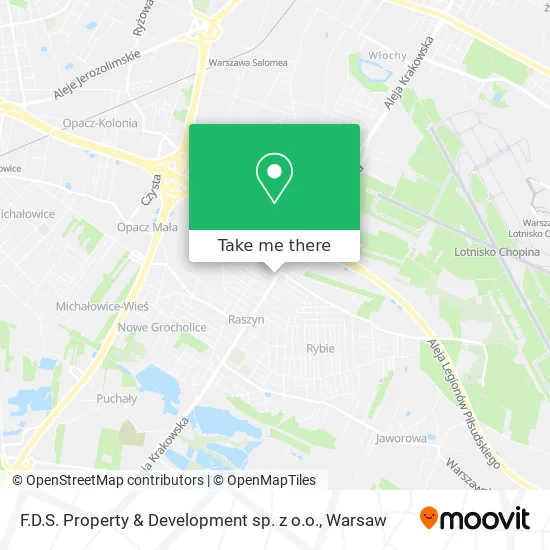 Карта F.D.S. Property & Development sp. z o.o.