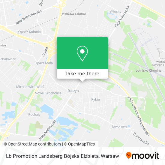 Lb Promotion Landsberg Bójska Elżbieta map