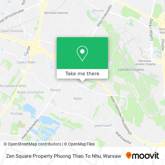 Zen Square Property Phuong Thao To Nhu map