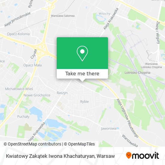 Kwiatowy Zakątek Iwona Khachaturyan map