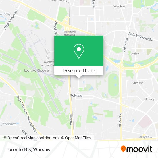 Toronto Bis map