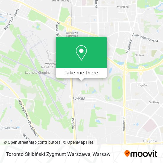 Карта Toronto Skibiński Zygmunt Warszawa