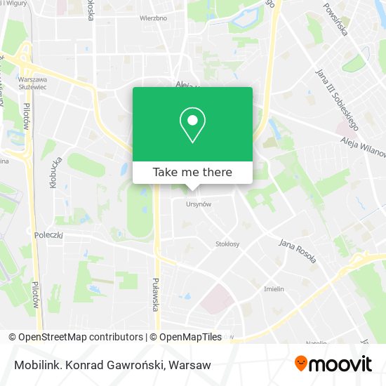 Mobilink. Konrad Gawroński map