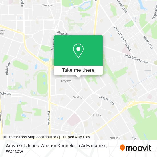 Adwokat Jacek Wszoła Kancelaria Adwokacka map