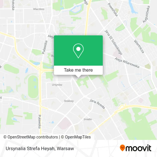 Карта Ursynalia Strefa Heyah