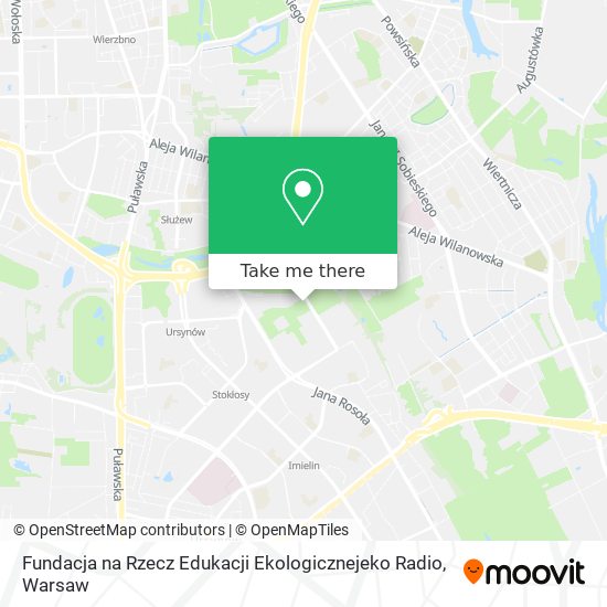 Fundacja na Rzecz Edukacji Ekologicznejeko Radio map