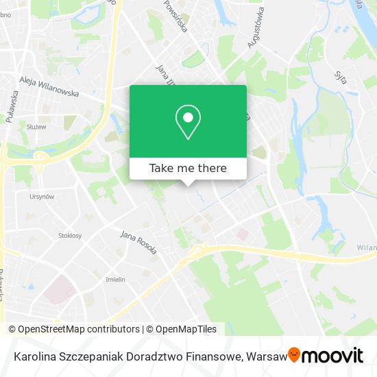 Karolina Szczepaniak Doradztwo Finansowe map