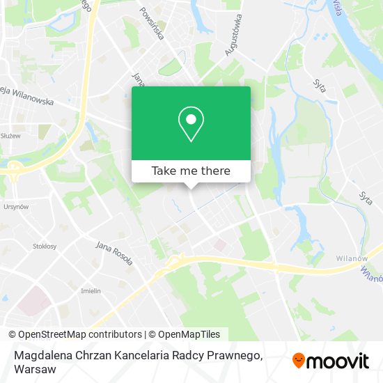 Magdalena Chrzan Kancelaria Radcy Prawnego map