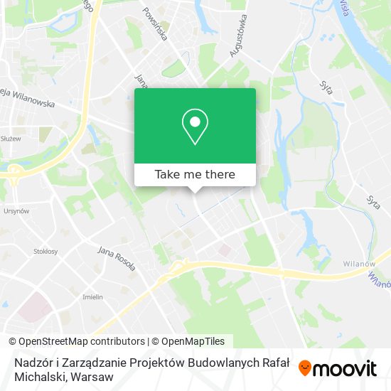 Nadzór i Zarządzanie Projektów Budowlanych Rafał Michalski map