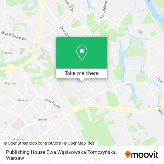 Publishing House Ewa Wąsikowska-Tomczyńska map