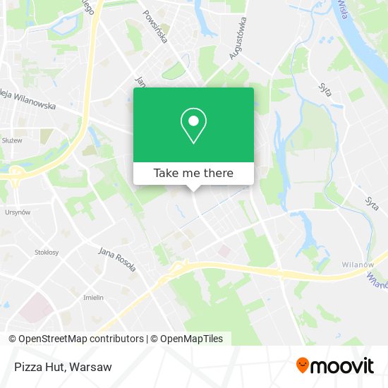 Pizza Hut map