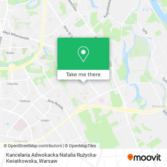 Kancelaria Adwokacka Natalia Rużycka-Kwiatkowska map