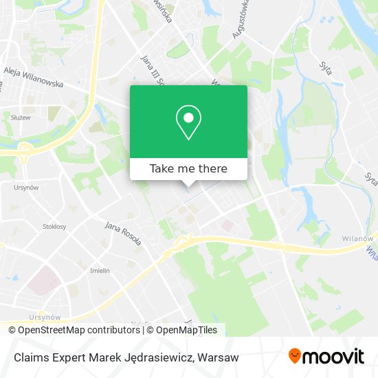 Claims Expert Marek Jędrasiewicz map