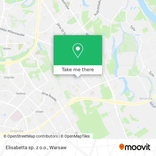 Карта Elisabetta sp. z o.o.