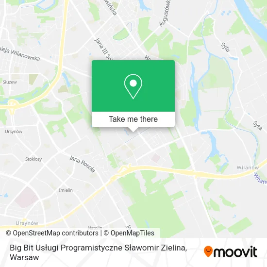 Big Bit Usługi Programistyczne Sławomir Zielina map
