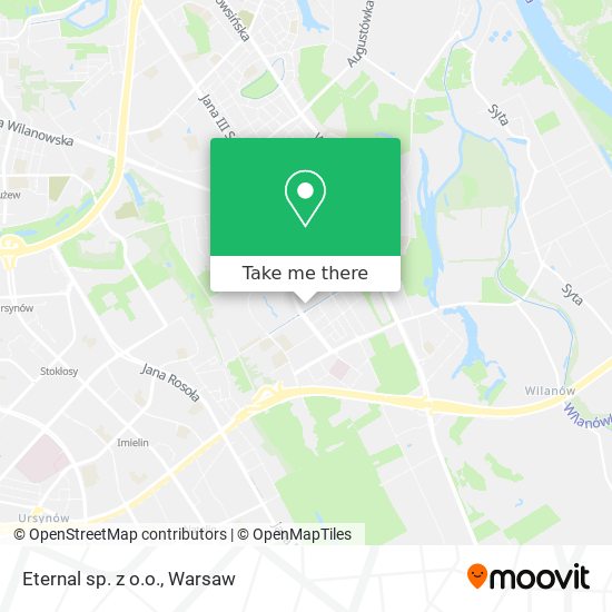 Eternal sp. z o.o. map